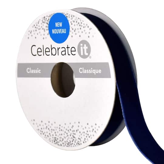5/8" x 3yd. Velvet Ribbon by Celebrate It™ Classic